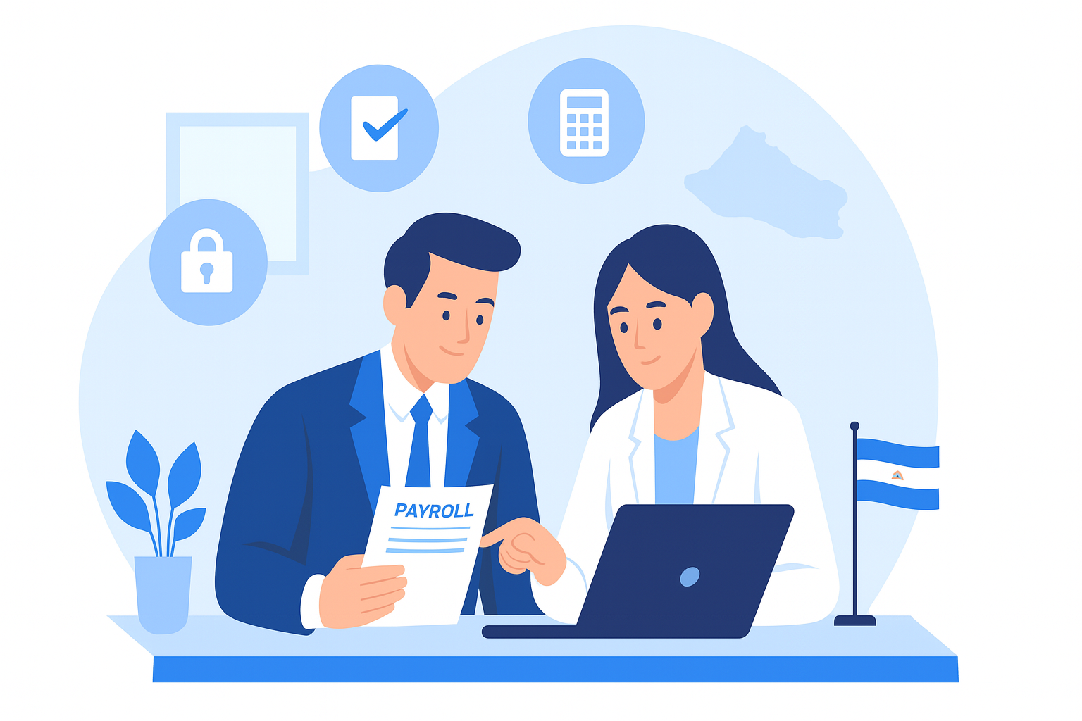 Nicagestor - Gestión de nóminas INSS y asesoría laboral para empresas nicaragüenses